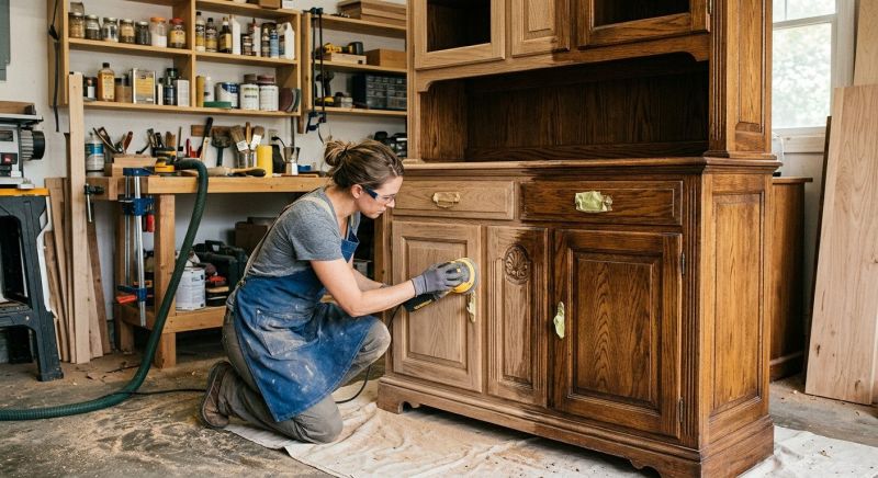 Kitchen Cabinet Refinishing in Terre Haute, IN