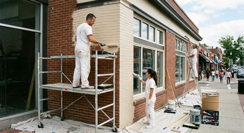 Outdoor Commercial Painting in Longmont, CO